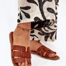 Sandał Klapki Model Mirona WD298 Camel – Step in style