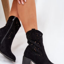 Botki Model S.Barski HY51-125 Black – Step in style