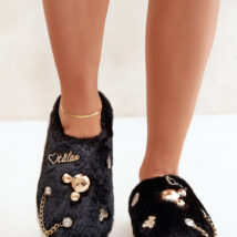 Kapcie Model Ivelfedi BG186P Black – Step in style