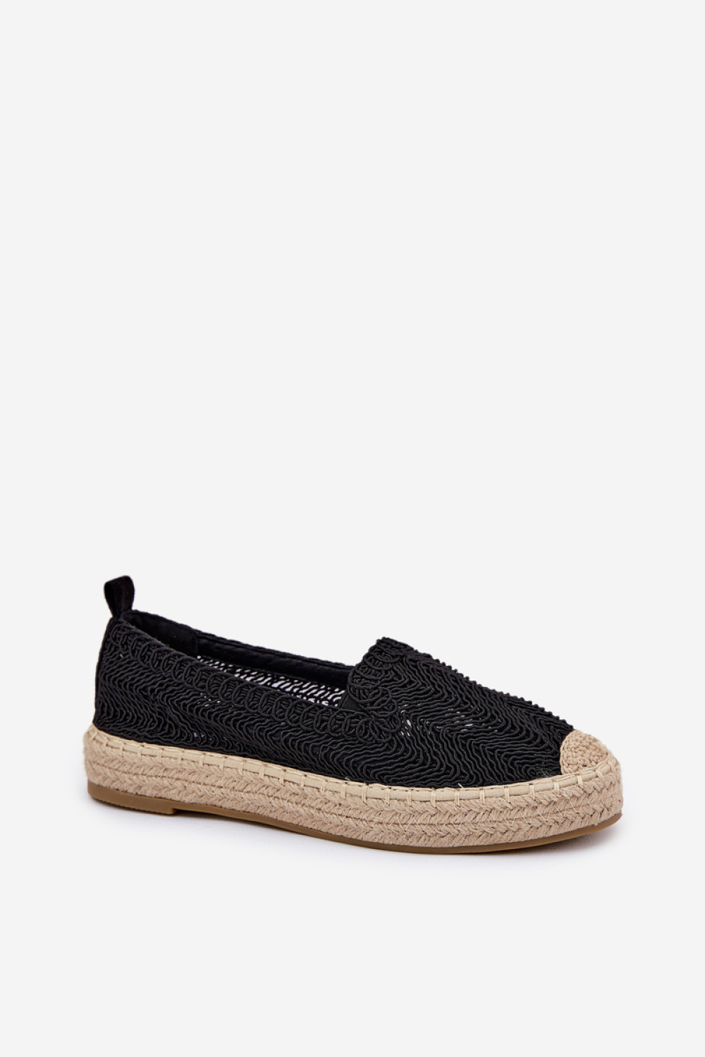 Espadryle Model Vinceza 17392 Black - Step in style - obrazek 2