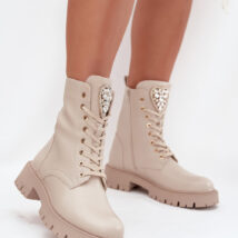 Workery Model Rosira DES837S Beige Skóra – Step in style