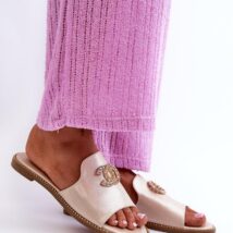 Sandał Klapki Model S.Barski KV27-050 Gold – Step in style