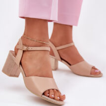 Sandały Model Vinceza 20275 Beige – Step in style