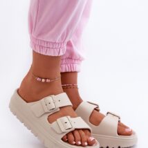 Sandał Klapki Model Melorea 24SD97-5610 Beige – Step in style