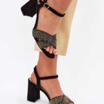 Sandały Model Almera B1639-209 Black – Step in style