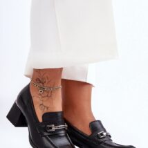 Czółenka Model Damira 20111 Black Skóra – Step in style