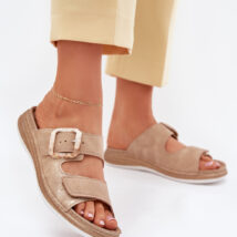 Sandał Klapki Model INBLU MK000013 Beige – Step in style