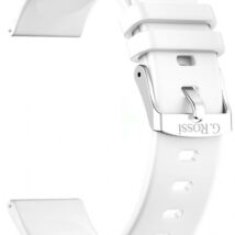 Pasek silikonowy do Smartwatcha G.Rossi SW010 BIAŁY GR22-5