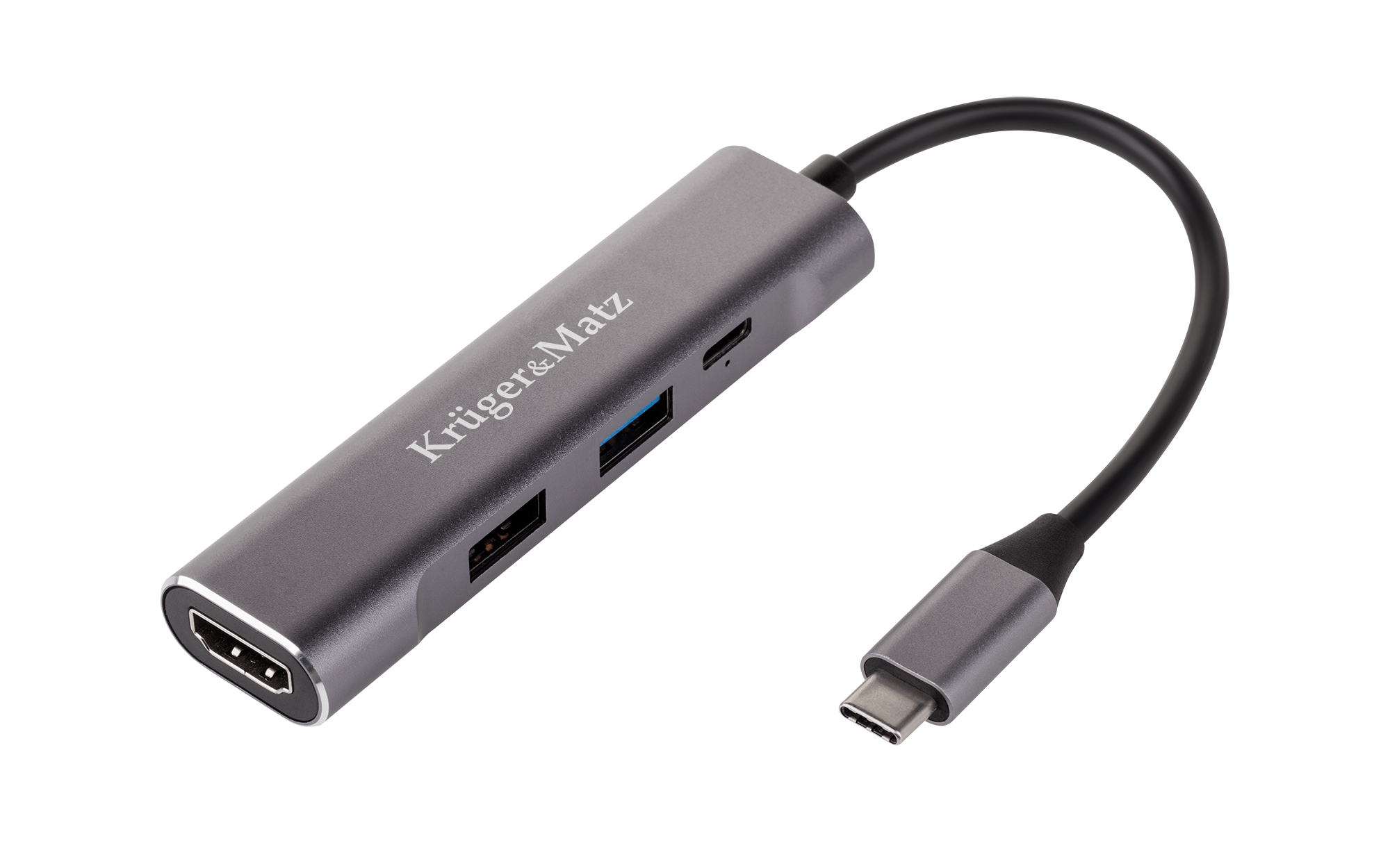 Adapter (HUB) USB typu C na HDMI/USB3.0/USB2.0/C port - obrazek 2