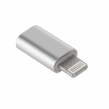 Adapter Przejściówka Micro USB – Apple Lightning M-Life biała