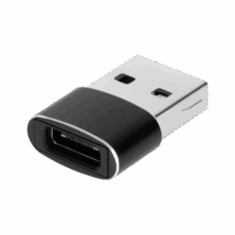 Adapter przejściówka USB – USB Typu C czarny