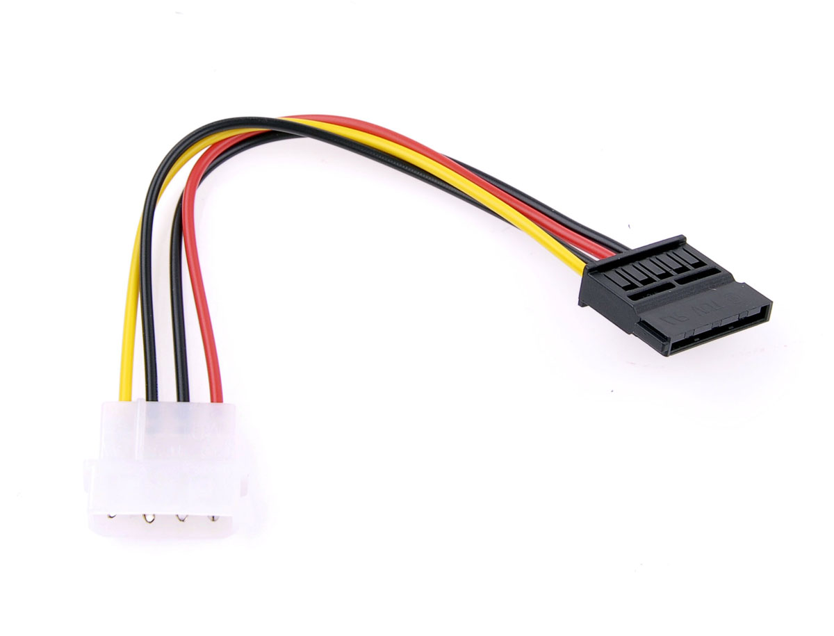 Adapter zasilania ( przejściówka ) MOLEX na SATA , INTEX