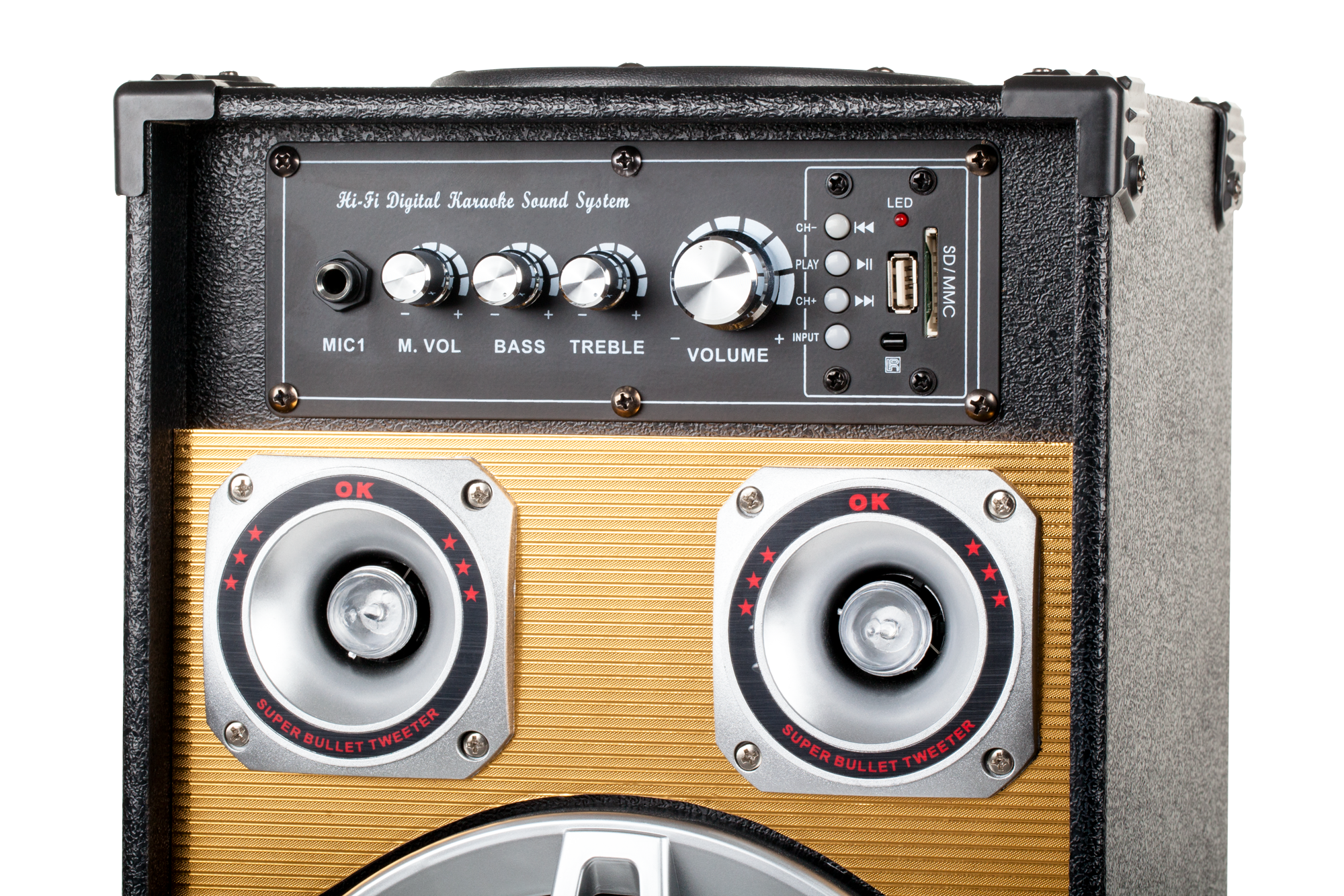 Aktywne kolumny głośnikowe Intex DJ-801 - obrazek 3