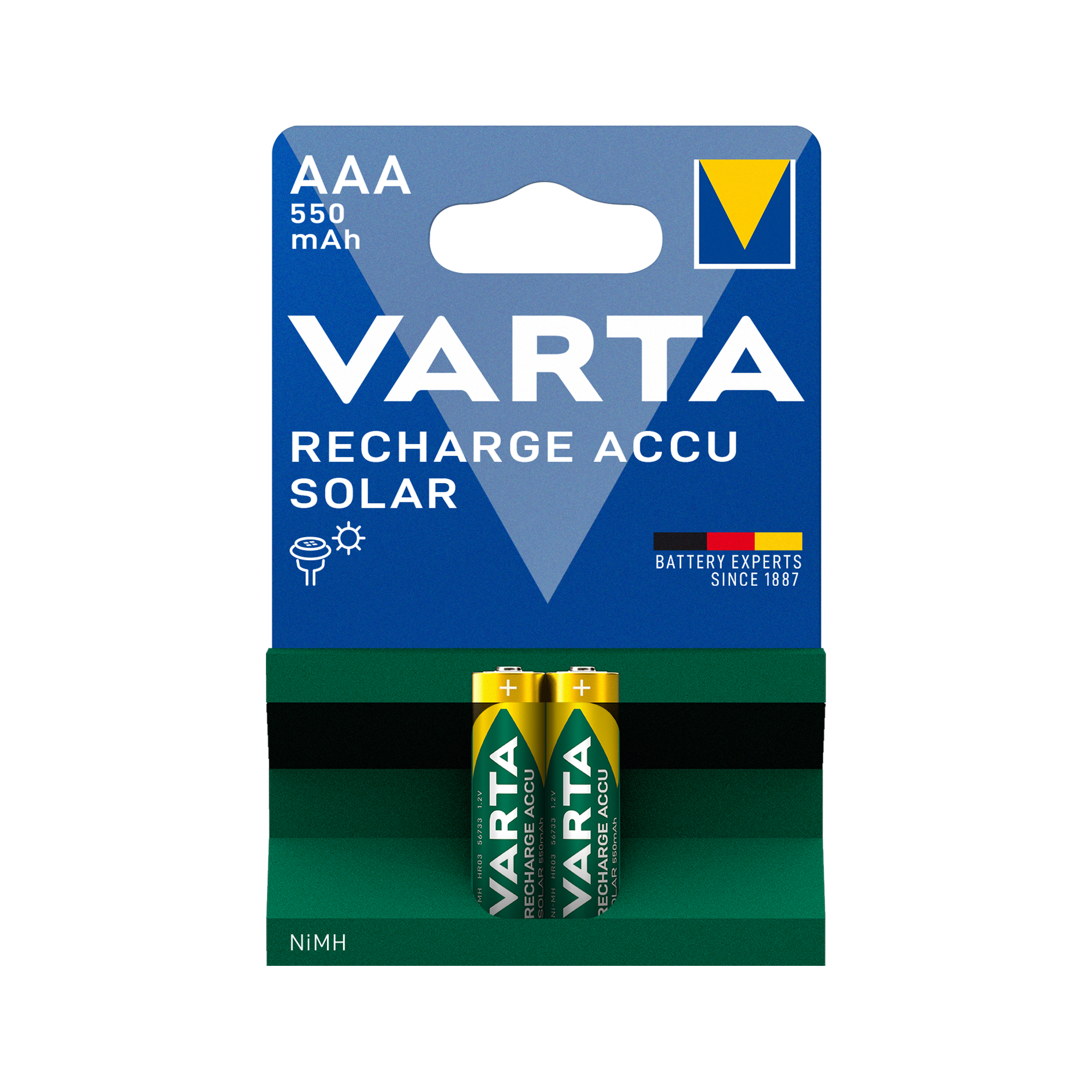 Akumulator VARTA AAA NiMH 550mAh SOLAR