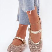 Baleriny Model Avirae JH387P Gold – Step in style