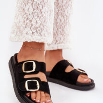 Sandał Klapki Model Verena 222-2 Black – Step in style