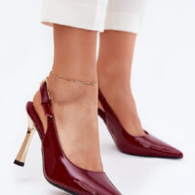 Szpilki Model Rivori LE116P Bordo – Step in style