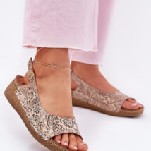 Sandały Model Maciejka L7069-04 Beige – Step in style