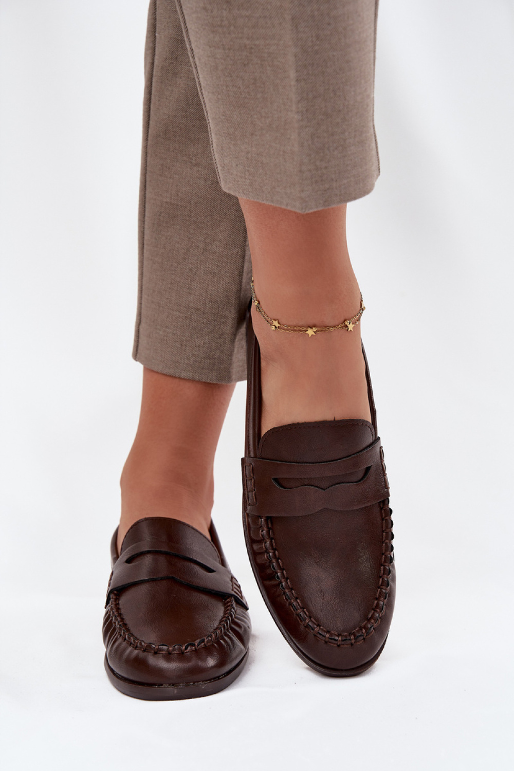 Półbuty Model Lilith G478 Brown - Step in style - obrazek 3