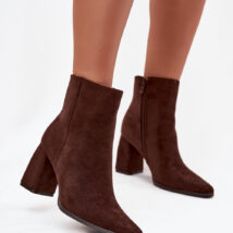 Botki Model Inessa 6371A Czekolada – Step in style