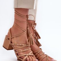 Sandały Model Chrisele 3973 Camel – Step in style