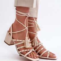 Sandały Model Chrisele 3973 Beige – Step in style