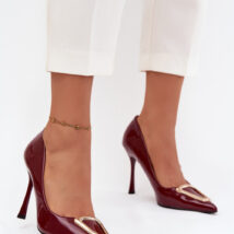Szpilki Model Paivelle 9774 Bordo – Step in style