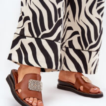 Sandał Klapki Model Sarela RMR2267-9 Brown – Step in style