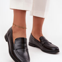 Mokasyny Model Bessina H8-1052M Black – Step in style