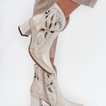 Botki Model Zazoo 3647 Gold Przecierany – Step in style