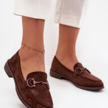 Mokasyny Model Ambria H8-1029M Czekolada – Step in style