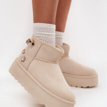 Śniegowce Model Maelle SF-58 Light Beige – Step in style