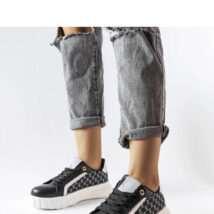 Czarne sneakersy na platformie Giuseppe – Solea