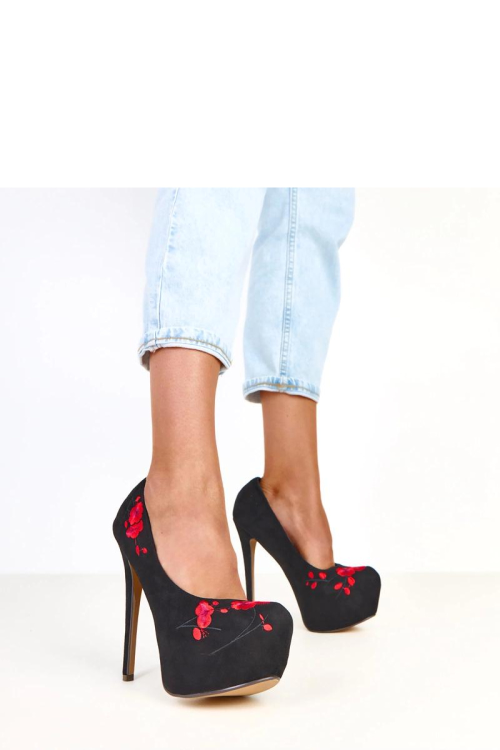 Szpilki Model Etilka AX-26 Black - Solea - obrazek 2