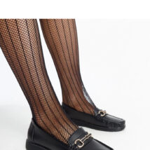 Czarne mokasyny z klamerką Anisah – Solea