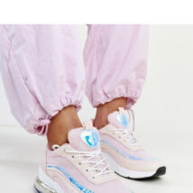 Różowe sneakersy z hologramem Jelka – Solea