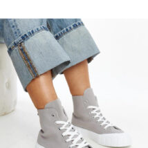 Szare wysokie trampki Vinka – Solea