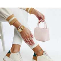 Sneakersy na platformie Cvita pastelowe – Solea