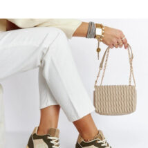 Zielone sneakersy na koturnie Chestnut – Solea