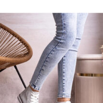 Srebrne wysokie trampki z siateczki błyszczącej Ranifali – Solea