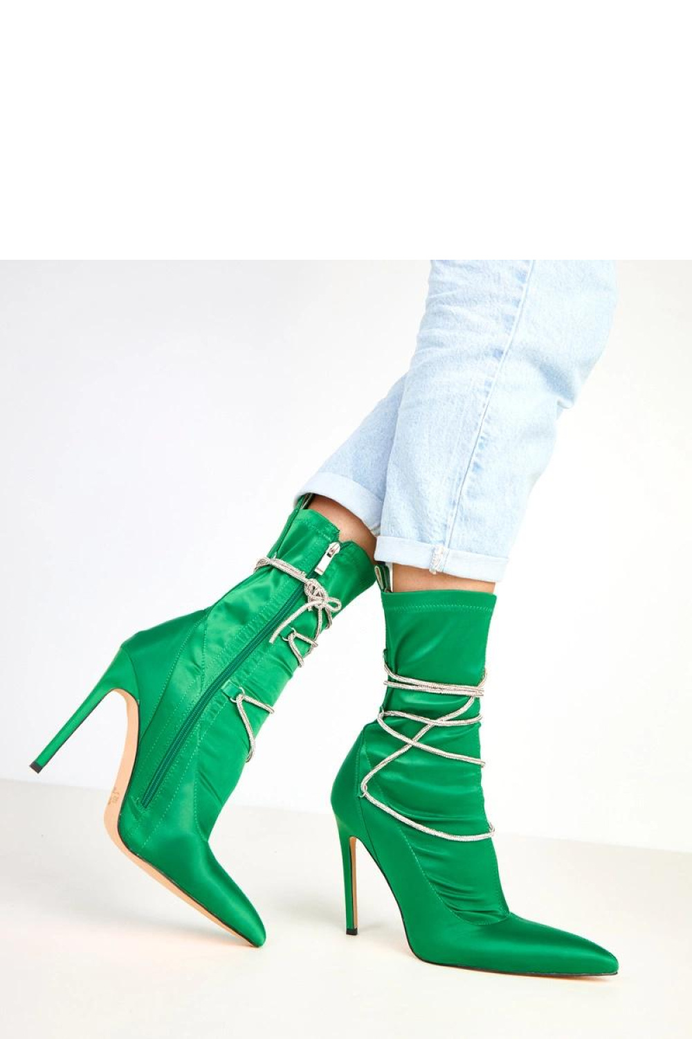 Botki Model Tolnai K370 Green - Solea - obrazek 3