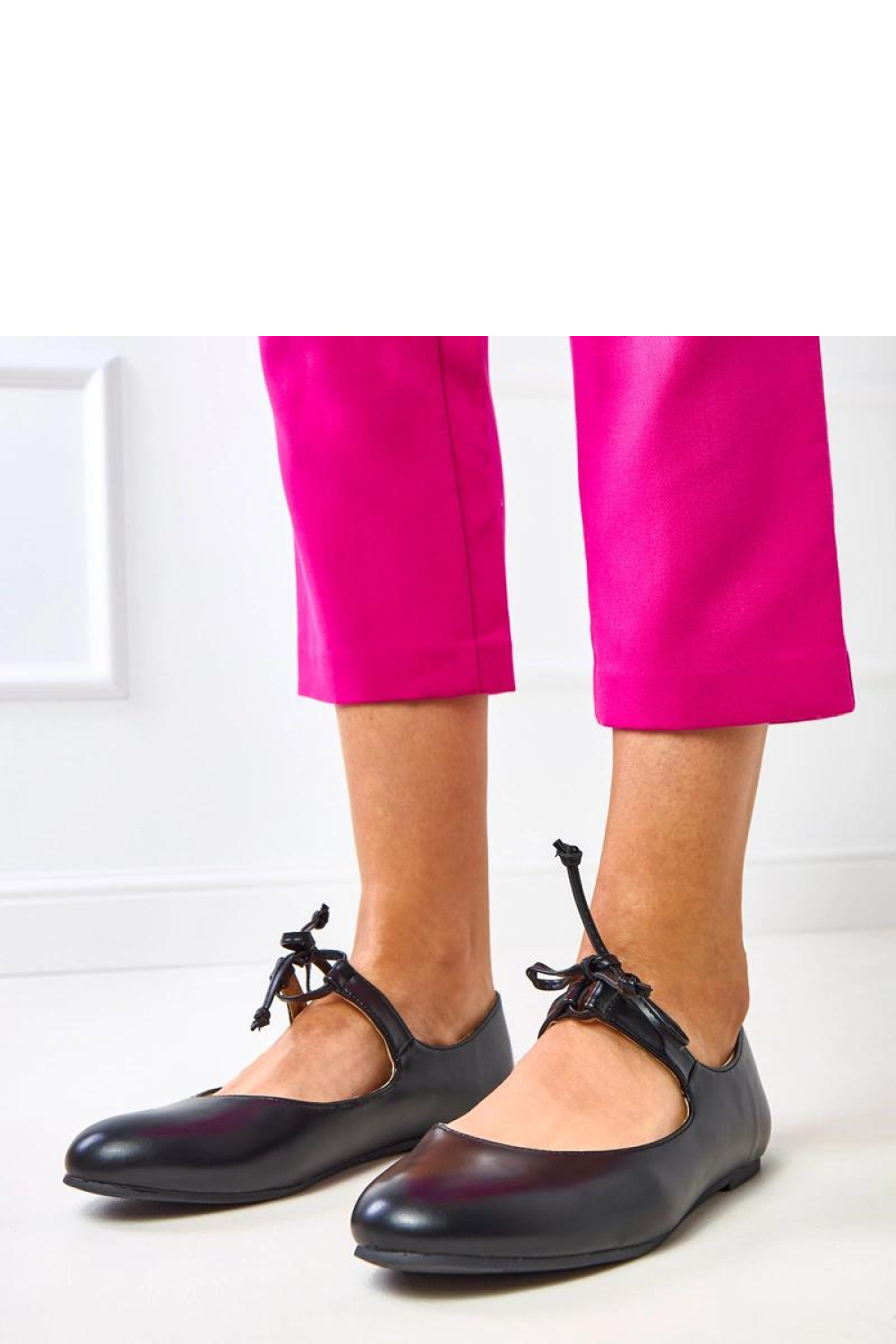 Baleriny Model Sallay BSD106-1 Black - Solea