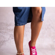 Różowe klasyczne tenisówki Erla – Solea