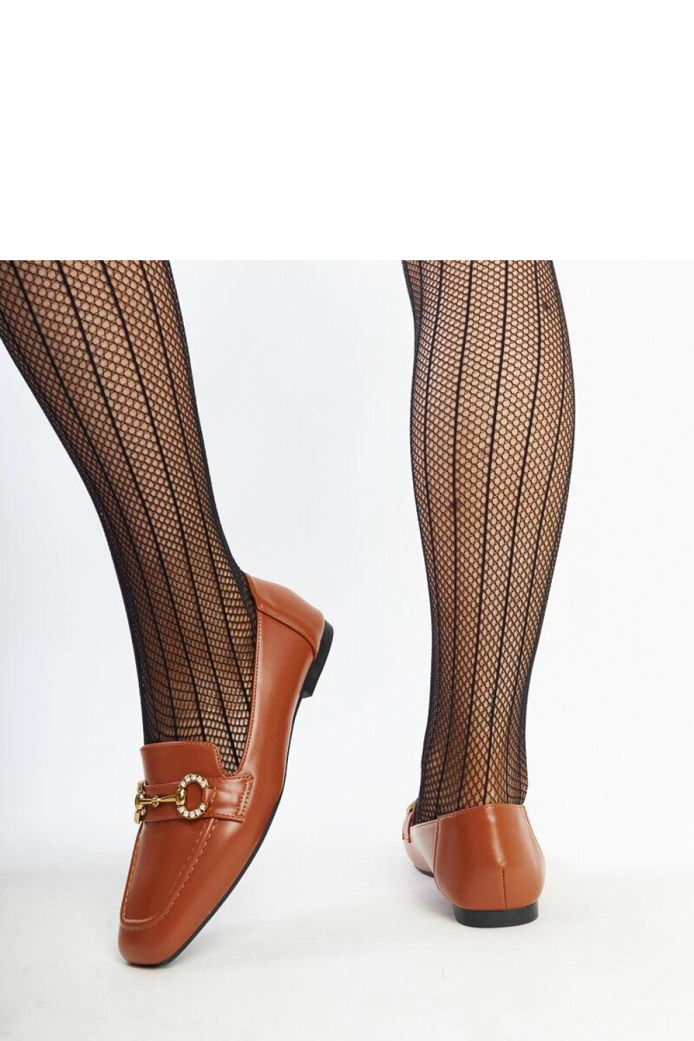 Brązowe mokasyny z klamerką Areebah - Solea - obrazek 5