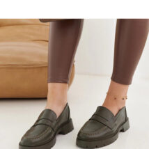 Zielone mokasyny Maybritt – Solea