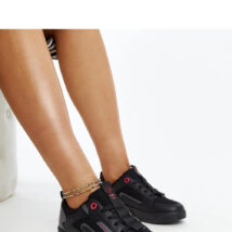 Czarno-szare sneakersy damskie CROSS JEANS LL2R4012C – Solea