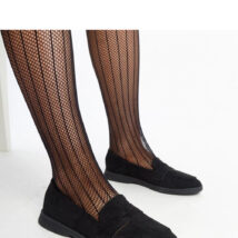 Czarne zamszowe mokasyny Nibras – Solea