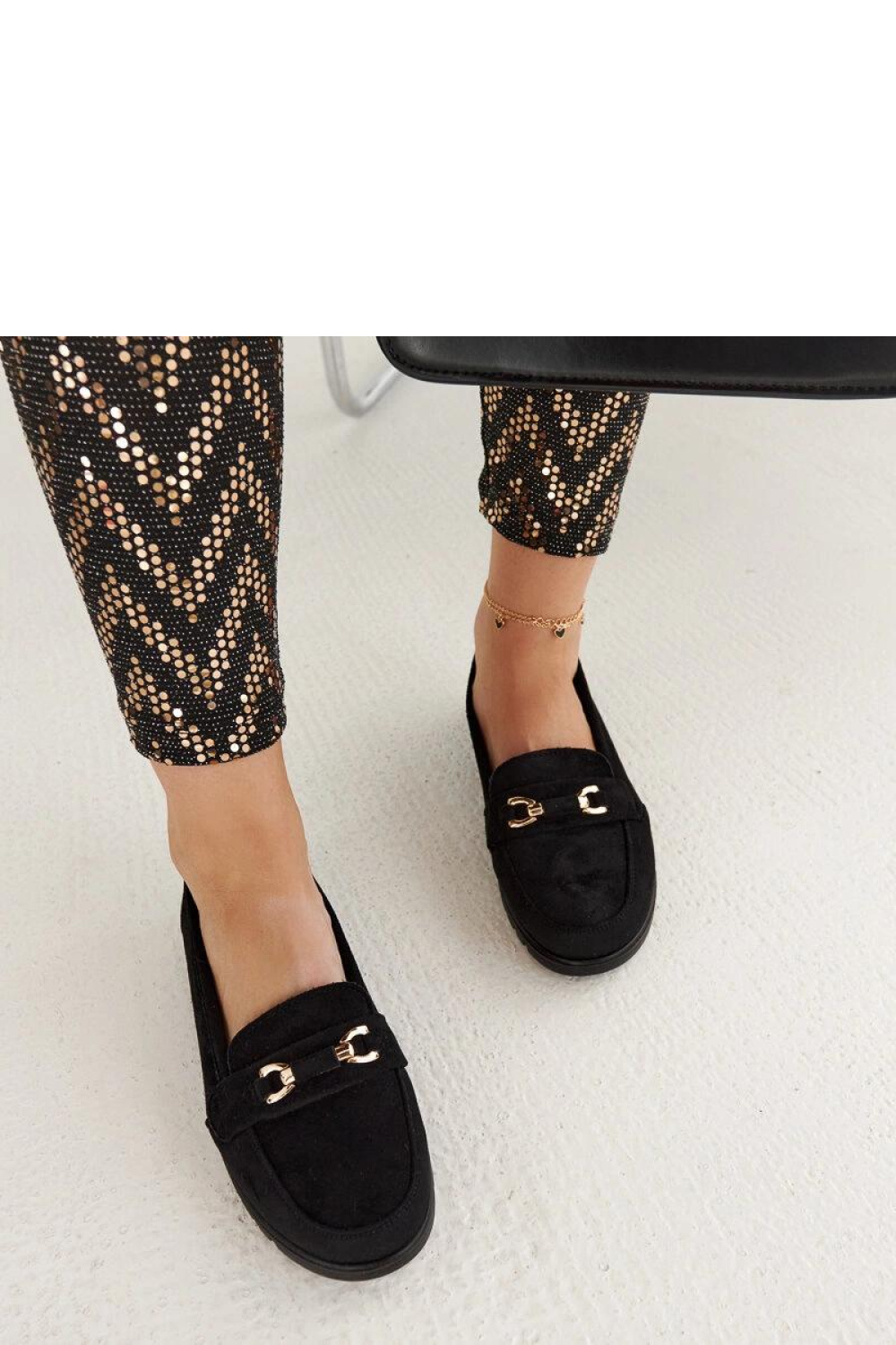 Czarne zamszowe mokasyny Prussia - Solea - obrazek 5