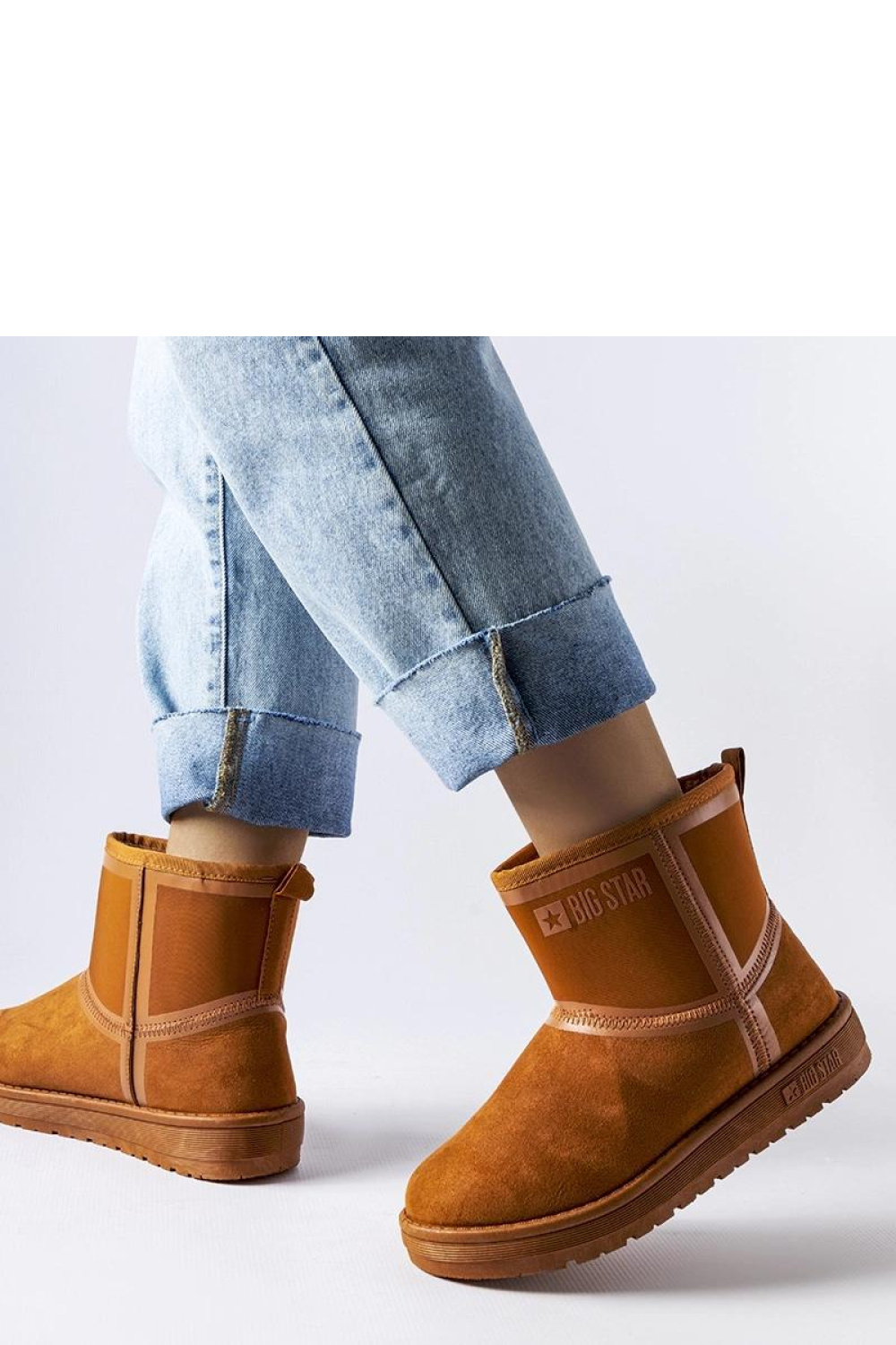 Brązowe śniegowce Big Star KK274612 - Solea - obrazek 3