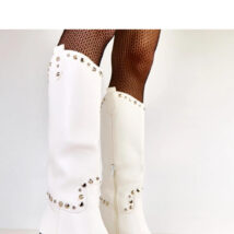 Kozaki Model Horsey E8629 White – Solea